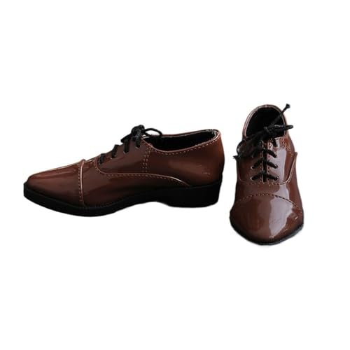 Uteruik BJD Puppe Herren Lederschuhe 1/3 60cm BJD Puppe SD Puppe Braune Schnürschuhe Puppenzubehör Uteruik BJD Puppe Herren Lederschuhe 1/3 60cm BJD Puppe SD Puppe Braune Schnürschuhe Puppenzubehör von Uteruik