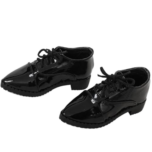Uteruik BJD Puppe Herren Lederschuhe 1/3 60cm BJD Puppe SD Puppe Schwarze Schnürschuhe Puppenzubehör Uteruik BJD Puppe Herren Lederschuhe 1/3 60cm BJD Puppe SD Puppe Schwarze Schnürschuhe Puppenzubehör von Uteruik