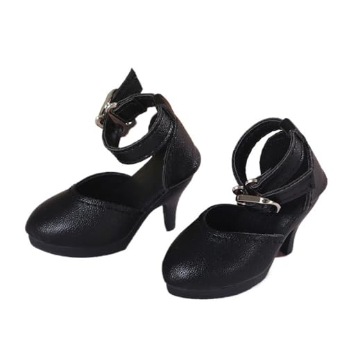 Uteruik BJD Puppe High Heel Schuhe 1/4 18 Zoll BJD Puppe SD Puppe Lederschuhe Puppenzubehör Schwarz Uteruik BJD Puppe High Heel Schuhe 1/4 18 Zoll BJD Puppe SD Puppe Lederschuhe Puppenzubehör Schwarz von Uteruik