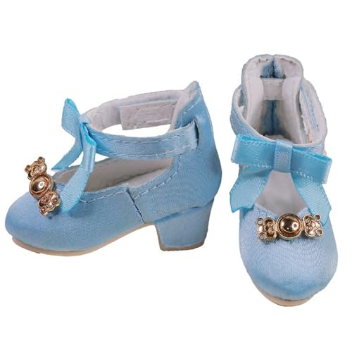 Uteruik BJD Puppe High Heel Schuhe 1/6 11,8 Zoll BJD Puppe Blau Schuhe Puppe Zubehör Uteruik BJD Puppe High Heel Schuhe 1/6 11,8 Zoll BJD Puppe Blau Schuhe Puppe Zubehör von Uteruik