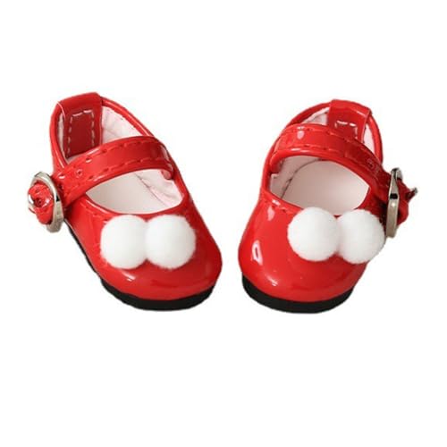 Uteruik BJD Puppe Lederschuhe 1/6 11,8 Zoll BJD SD Rote Schuhe Puppenzubehör Uteruik BJD Puppe Lederschuhe 1/6 11,8 Zoll BJD SD Rote Schuhe Puppenzubehör von Uteruik