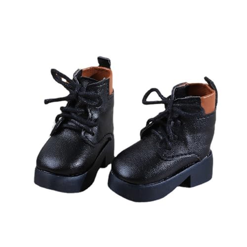 Uteruik BJD Puppe Lederstiefel 1/6 11,8 Zoll BJD SD Puppe Schnürschuhe Puppenzubehör Schwarz Uteruik BJD Puppe Lederstiefel 1/6 11,8 Zoll BJD SD Puppe Schnürschuhe Puppenzubehör Schwarz von Uteruik