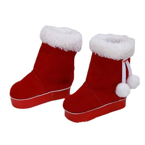 Uteruik BJD Puppe Rote Stiefel 1/6 11,8 Zoll BJD SD Schuhe Puppe Zubehör Uteruik BJD Puppe Rote Stiefel 1/6 11,8 Zoll BJD SD Schuhe Puppe Zubehör von Uteruik