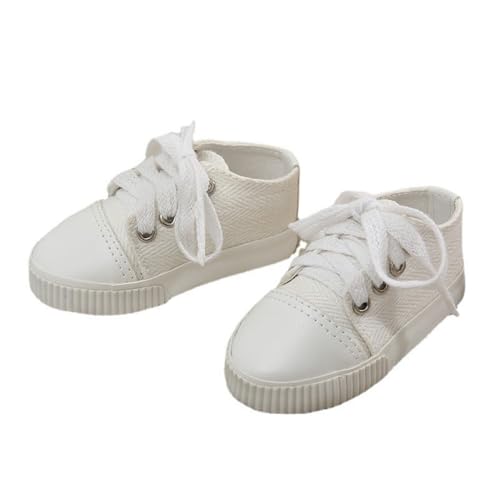 Uteruik BJD Puppe Schnürschuhe 1/3 60cm BJD Puppe SD Puppe weiße Flache Sneakers Puppenzubehör Uteruik BJD Puppe Schnürschuhe 1/3 60cm BJD Puppe SD Puppe weiße Flache Sneakers Puppenzubehör von Uteruik