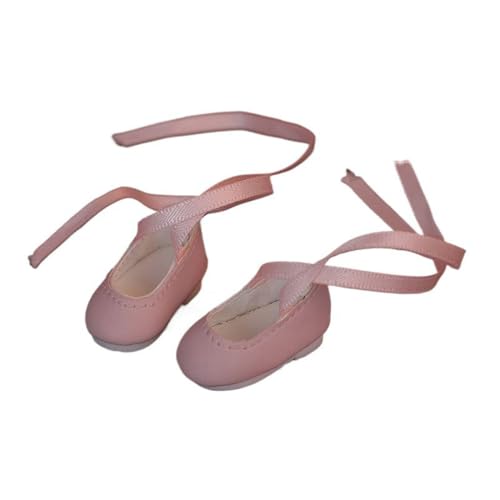 Uteruik BJD Puppen-Schnürschuhe, 1/6, 11,8 Zoll, BJD-Puppe, Baumwollpuppe, niedrige Absätze, Schuhe, Puppenzubehör, Rosa Uteruik BJD Puppen-Schnürschuhe, 1/6, 11,8 Zoll, BJD-Puppe, Baumwollpuppe, niedrige Absätze, Schuhe, Puppenzubehör, Rosa von Uteruik