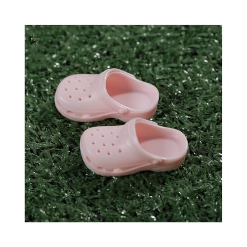 Uteruik BJD Puppenhausschuhe 1/6 11,8 Zoll BJD Puppe Rosa Sandalen Puppenzubehör Uteruik BJD Puppenhausschuhe 1/6 11,8 Zoll BJD Puppe Rosa Sandalen Puppenzubehör von Uteruik