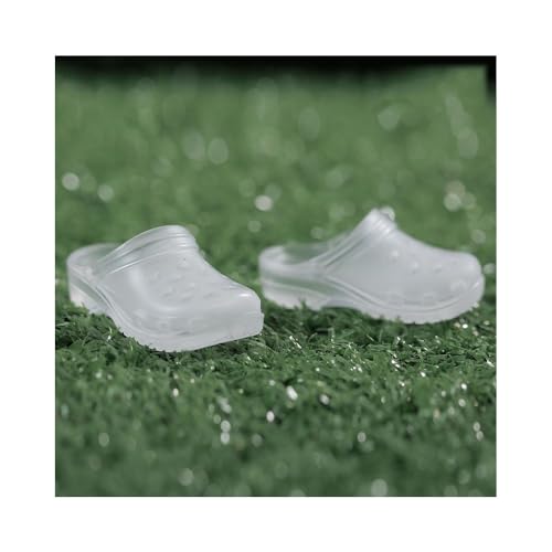 Uteruik BJD Puppenhausschuhe 1/6 11,8 Zoll BJD Puppe Transparente Sandalen Puppenzubehör Uteruik BJD Puppenhausschuhe 1/6 11,8 Zoll BJD Puppe Transparente Sandalen Puppenzubehör von Uteruik