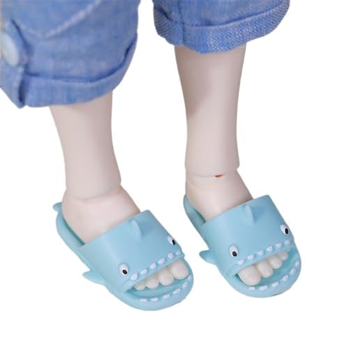 Uteruik BJD Puppenhausschuhe 1/6 11,8 Zoll BJD SD Puppe Hai-Design Schuhe Puppenzubehör (#A) von Uteruik