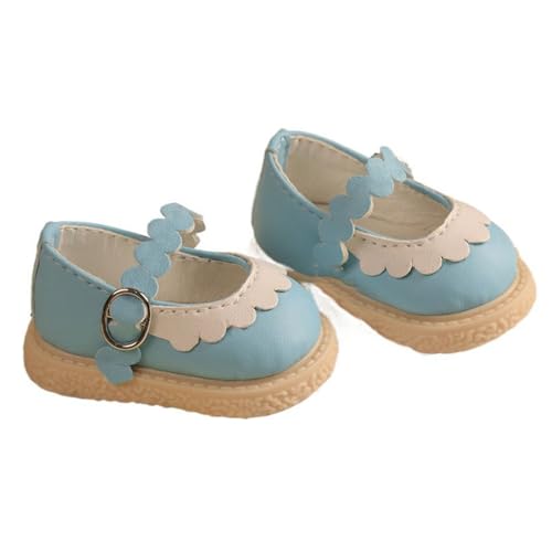 Uteruik BJD Puppenlederschuhe 1/6 11,8 Zoll BJD Puppe Baumwollpuppenschuhe Puppenzubehör Blau Uteruik BJD Puppenlederschuhe 1/6 11,8 Zoll BJD Puppe Baumwollpuppenschuhe Puppenzubehör Blau von Uteruik