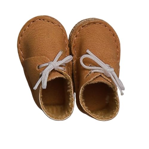 Uteruik BJD Puppenlederschuhe 1/6 11,8 Zoll BJD Puppenschnürschuhe Puppenzubehör Khaki Uteruik BJD Puppenlederschuhe 1/6 11,8 Zoll BJD Puppenschnürschuhe Puppenzubehör Khaki von Uteruik