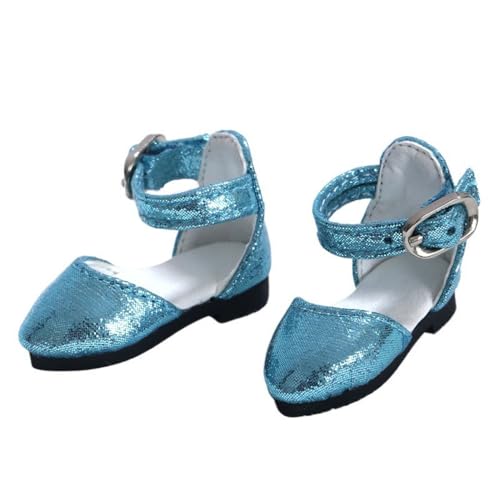 Uteruik BJD Puppensandalen 1/6 11,8 Zoll BJD Puppe Blaue Schuhe Puppenzubehör Uteruik BJD Puppensandalen 1/6 11,8 Zoll BJD Puppe Blaue Schuhe Puppenzubehör von Uteruik
