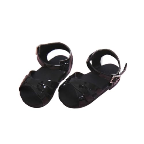 Uteruik BJD Puppensandalen 1/6 11,8 Zoll BJD Puppe Schwarze Schuhe Puppenzubehör Uteruik BJD Puppensandalen 1/6 11,8 Zoll BJD Puppe Schwarze Schuhe Puppenzubehör von Uteruik