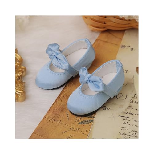 Uteruik BJD Puppenschuhe 1/6 11,8 Zoll BJD Puppenschleifenschuhe Puppenzubehör Schwarz Uteruik BJD Puppenschuhe 1/6 11,8 Zoll BJD Puppenschleifenschuhe Puppenzubehör Schwarz von Uteruik