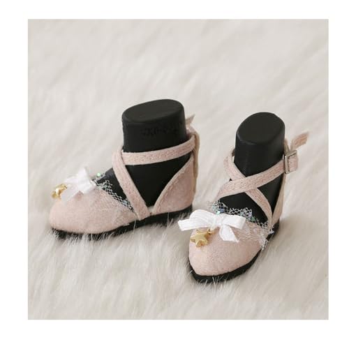 Uteruik BJD Puppenschuhe 1/6 11,8 Zoll BJD Puppenschuhe mit Fliege und Schnalle Puppenzubehör 4,7 * 2,1 cm Uteruik BJD Puppenschuhe 1/6 11,8 Zoll BJD Puppenschuhe mit Fliege und Schnalle Puppenzubehör 4,7 * 2,1 cm von Uteruik