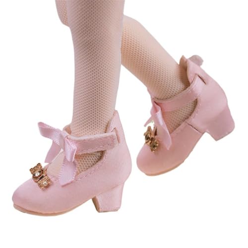 Uteruik BJD Puppenschuhe mit hohen Absätzen, 1/6, 11,8 Zoll, BJD Puppenschuhe, Puppenzubehör, Rosa Uteruik BJD Puppenschuhe mit hohen Absätzen, 1/6, 11,8 Zoll, BJD Puppenschuhe, Puppenzubehör, Rosa von Uteruik