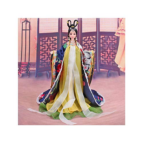 Uteruik Chinesische Mädchenpuppe, 12 Gelenke, alte Hanfu-Fee, Ballgelenk-Puppe mit Kleid, Kleidung, Geburtstag, für Kinder, Jungen, Mädchen, Kleinkinder Uteruik Chinesische Mädchenpuppe, 12 Gelenke, alte Hanfu-Fee, Ballgelenk-Puppe mit Kleid, Kleidung, Geburtstag, für Kinder, Jungen, Mädchen, Kleinkinder von Uteruik