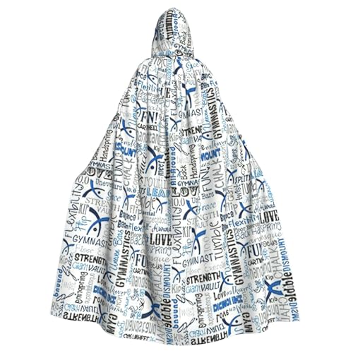 Uusnwaa Turnenumhang mit Kapuze, Umhang mit Kapuze, Mittelalter-Renaissance-Umhang für Damen und Herren, Halloween, Cosplay-Kostüm, Blau Uusnwaa Turnenumhang mit Kapuze, Umhang mit Kapuze, Mittelalter-Renaissance-Umhang für Damen und Herren, Halloween, Cosplay-Kostüm, Blau von Uusnwaa