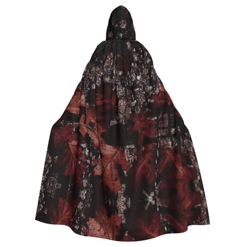 Uusnwaa Umhang mit Kapuze, Umhang mit Kapuze, mittelalterlicher Renaissance-Umhang für Damen und Herren, Halloween, Cosplay-Kostüm von Uusnwaa
