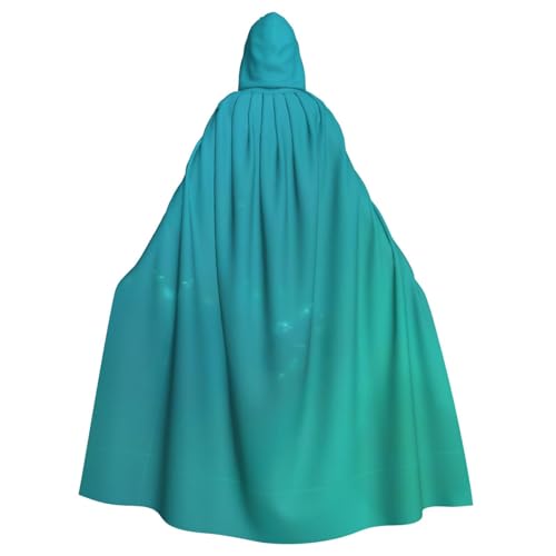 Uusnwaa Umhang mit Kapuze und Meeresdruck, Umhang mit Kapuze, Mittelalter-Renaissance-Umhang für Damen und Herren, Halloween, Cosplay-Kostüm Uusnwaa Umhang mit Kapuze und Meeresdruck, Umhang mit Kapuze, Mittelalter-Renaissance-Umhang für Damen und Herren, Halloween, Cosplay-Kostüm von Uusnwaa