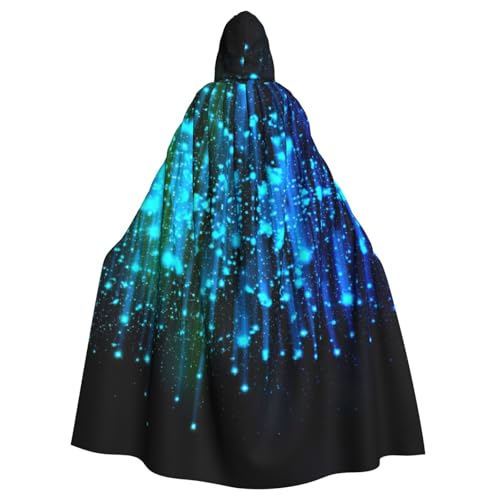 Uusnwaa Umhang mit Kapuze und Sternen-Druck, Umhang mit Kapuze, Mittelalter-Renaissance-Umhang für Damen und Herren, Halloween, Cosplay-Kostüm Uusnwaa Umhang mit Kapuze und Sternen-Druck, Umhang mit Kapuze, Mittelalter-Renaissance-Umhang für Damen und Herren, Halloween, Cosplay-Kostüm von Uusnwaa