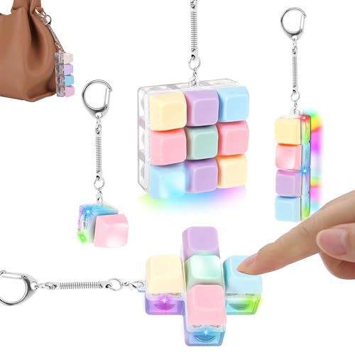 4 Stück Keyboard-Fidget-Spielzeug,LED Farbiger Tastatur Komfortable Und Langlebige Dekompression Keyboard, Mechanischer Schalter Stressabbau Schlüsselanhänger Für Männer Und Frauen-4pcs 4 Stück Keyboard-Fidget-Spielzeug,LED Farbiger Tastatur Komfortable Und Langlebige Dekompression Keyboard, Mechanischer Schalter Stressabbau Schlüsselanhänger Für Männer Und Frauen-4pcs von Uuxkgu