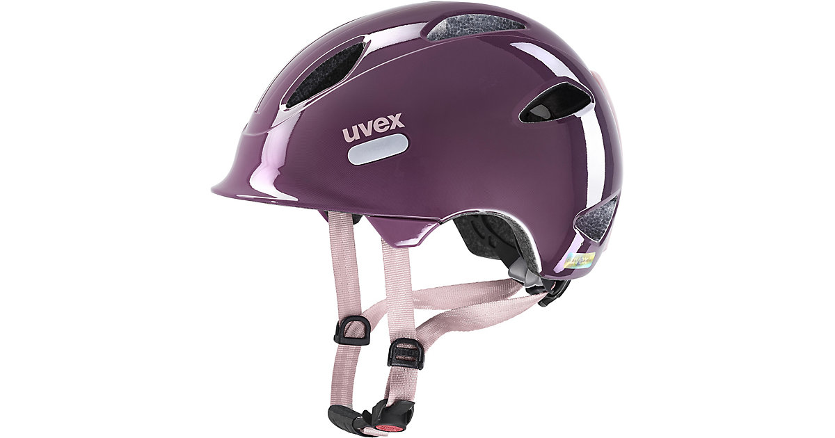 Fahrradhelm oyo plum-dust rose altrosa Gr. 45-50 von Uvex