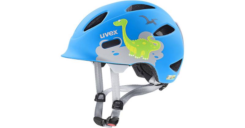 Fahrradhelm oyo style dino blue mat blau-kombi Gr. 45-50 von Uvex