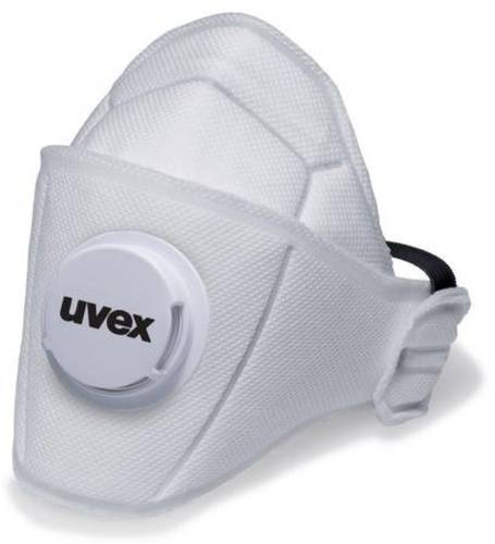 Uvex silv-Air 5310 8765310 Feinstaubmaske mit Ventil FFP3 15St. von Uvex