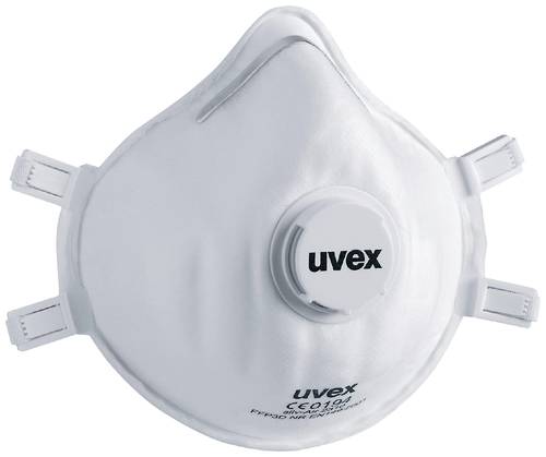 Uvex silv-Air class.2310 8742310  Feinstaubmaske mit Ventil FFP3 3 St. EN 149:2001 + A1:2009 DIN 14 von Uvex