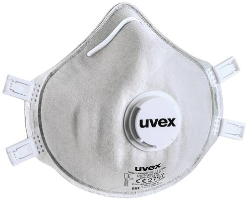Uvex silv-Air class.2320 8762320 Feinstaubmaske mit Ventil FFP3 15 St. EN 149:2001 + A1:2009 DIN 149 von Uvex