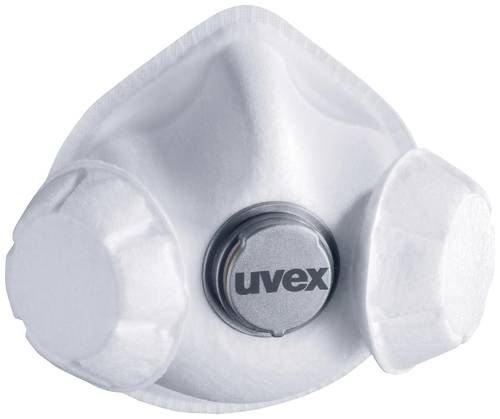 Uvex silv-Air exxcel 7333 8787333 Feinstaubmaske mit Ventil FFP3 3 St. EN 149:2001 + A1:2009 DIN 149 von Uvex