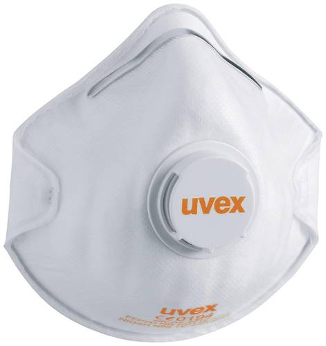 Uvex silv-air classic 2210 8762210 Feinstaubmaske mit Ventil FFP2 D 15St. von Uvex
