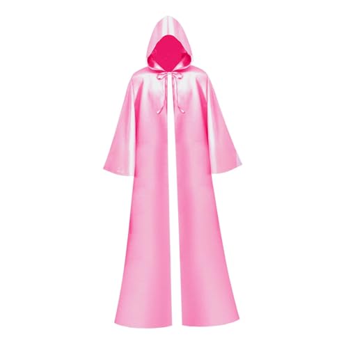 UxicRuya Halloween Geschätzt Umhang Witch Mittelalterlicher Cape Cowl Langes Umhang mit Kapuzekleid für Club Performance Kostüm von UxicRuya