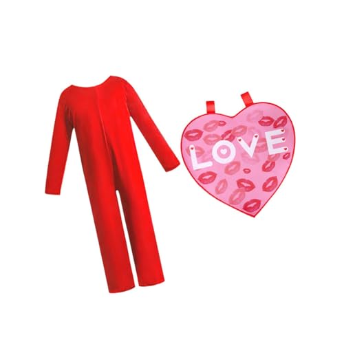 UxicRuya Herzkostüm Valentinstagskostüm für Geburtstagspartyzubehör, XL UxicRuya Herzkostüm Valentinstagskostüm für Geburtstagspartyzubehör, XL von UxicRuya