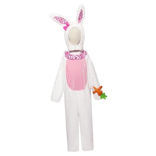 UxicRuya Kinder Häschen Kostüm, Schöner, Lustiger Geschenk Overall für Die Feiertags Geburtstagsfeier, L von UxicRuya