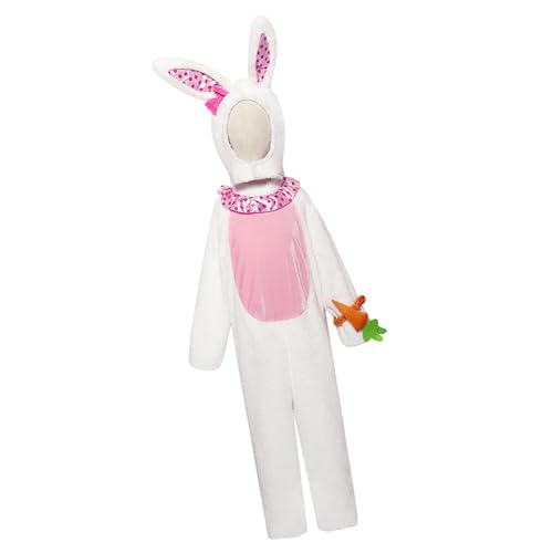 UxicRuya Kinder Häschen Kostüm, Schöner, Lustiger Geschenk Overall für Die Feiertags Geburtstagsfeier, S von UxicRuya