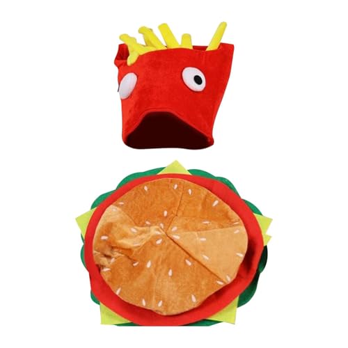 UxicRuya Lebensmittelhüte, Ornamente, Kreativer Fantasy Kopfschmuck, Kostümzubehör für Halloween von UxicRuya