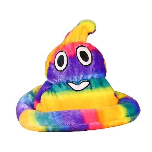 UxicRuya Lustige Plüsch Poop Kostüm Hut Winter Prop Themen Party für Jungen Mädchen Bühne Zeigen, Bunt von UxicRuya