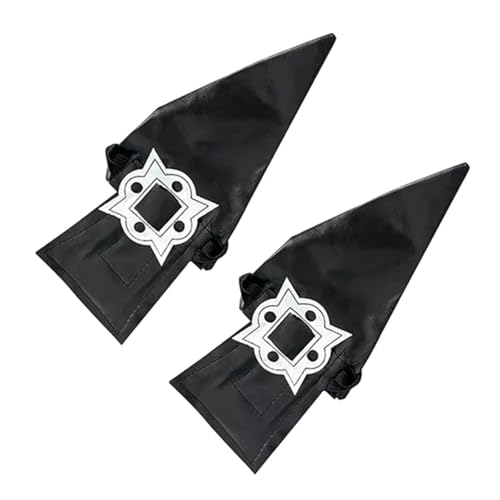 UxicRuya Spitze Schuhüberzüge, Schwarze Kostümdekoration für Damen Und Erwachsene, Partyzubehör UxicRuya Spitze Schuhüberzüge, Schwarze Kostümdekoration für Damen Und Erwachsene, Partyzubehör von UxicRuya