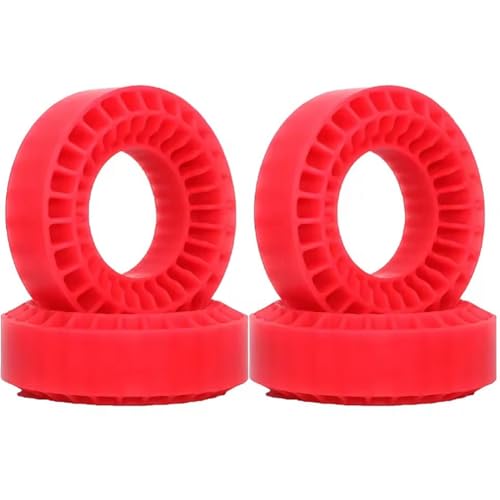 Uxsjakjsd 1,0-Reifen, Weicher Silikon-Antischaumeinsatz, 52 mm Schwamm für 1/18 1/24 RC Crawler Car Axial SCX24 FMS FCX24 TRX4M Teile A von Uxsjakjsd