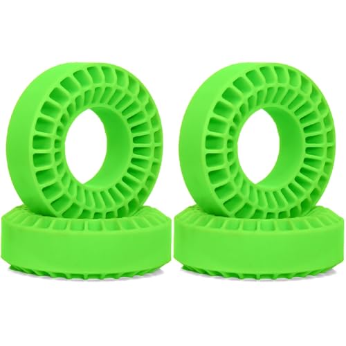 Uxsjakjsd 1,0-Reifen, Weicher Silikon-Antischaumeinsatz, 52 mm Schwamm für 1/18 1/24 RC Crawler Car Axial SCX24 FMS FCX24 TRX4M Teile C von Uxsjakjsd