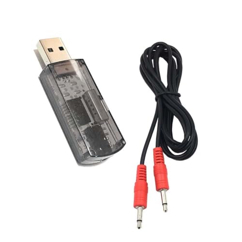Uxsjakjsd 22 in 1 RC USB-Flugsimulator-Dongle RC-Flugtraining für G7 XTR Phoenix Simulator FPV Racing Drohne von Uxsjakjsd