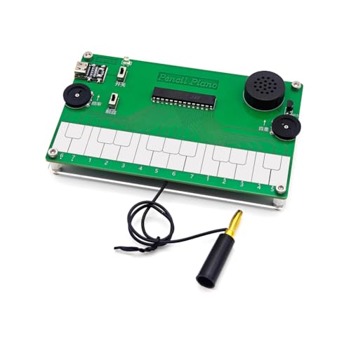 Uxsjakjsd DIY Löten Praxis Kit Elektronische Klavier Bleistift Klavier Typ-C Ladung für Kinder Erwachsene Musik Fans B von Uxsjakjsd