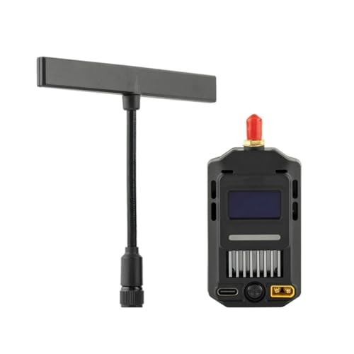 Uxsjakjsd ExpressLRS Hochfrequenz-Head-Receiver 915 MHz ELRS- 915 MHz ELRS- mit T-Antenne von Uxsjakjsd