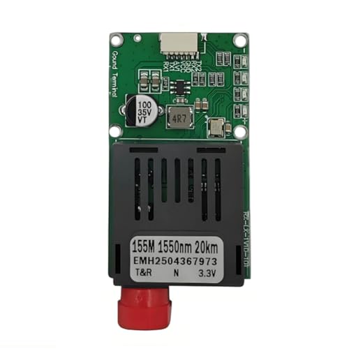 Uxsjakjsd RX- TTL Optical Ground for-Drone mit RX/TX/AV/VCC/GND-Schnittstelle 20 Km TTL zu Glasfaseranschlussgeräten von Uxsjakjsd