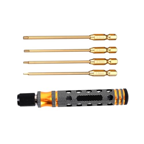 Uxsjakjsd Sechskantschraubendrehersatz 1,5, 2,0, 2,5, 3,0 mm Schnellwechsel-Innensechskant-Schlüssel, Sechskantschlüssel-Werkzeug für RC-Autos, Crawler, Boote B Uxsjakjsd Sechskantschraubendrehersatz 1,5, 2,0, 2,5, 3,0 mm Schnellwechsel-Innensechskant-Schlüssel, Sechskantschlüssel-Werkzeug für RC-Autos, Crawler, Boote B von Uxsjakjsd