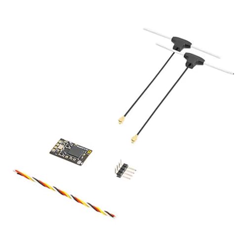 Uxsjakjsd Super D ELRS EXPRSSLRS RX Diversity Receiver 2T -Antennen TCXO für RC FPV Langstrecken-/Freestyle -Drone ELRS 868MHz von Uxsjakjsd
