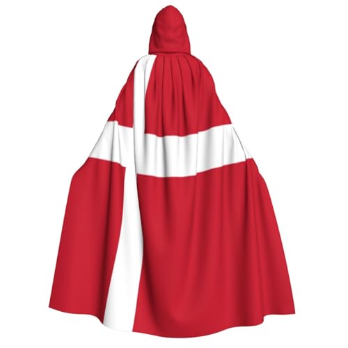Uyhhgqw Dänische Flagge Halloween Hexenkostüm Herren Damen Kapuzenumhang Horror Horror Halloween Kostüm Cosplay Kostüm Uyhhgqw Dänische Flagge Halloween Hexenkostüm Herren Damen Kapuzenumhang Horror Horror Halloween Kostüm Cosplay Kostüm von Uyhhgqw