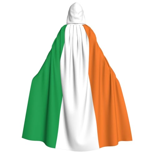 Uyhhgqw Flagge Irischer Halloween-Hexenkostüm Herren Damen Kapuzenumhang Horror Horror Halloween Kostüm Cosplay Kostüm Uyhhgqw Flagge Irischer Halloween-Hexenkostüm Herren Damen Kapuzenumhang Horror Horror Halloween Kostüm Cosplay Kostüm von Uyhhgqw