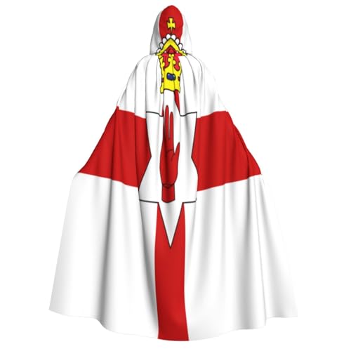 Uyhhgqw Flagge Nordirlands Halloween Hexenkostüm Herren Damen Kapuzenumhang Horror Horror Halloween Kostüm Cosplay Kostüm Uyhhgqw Flagge Nordirlands Halloween Hexenkostüm Herren Damen Kapuzenumhang Horror Horror Halloween Kostüm Cosplay Kostüm von Uyhhgqw